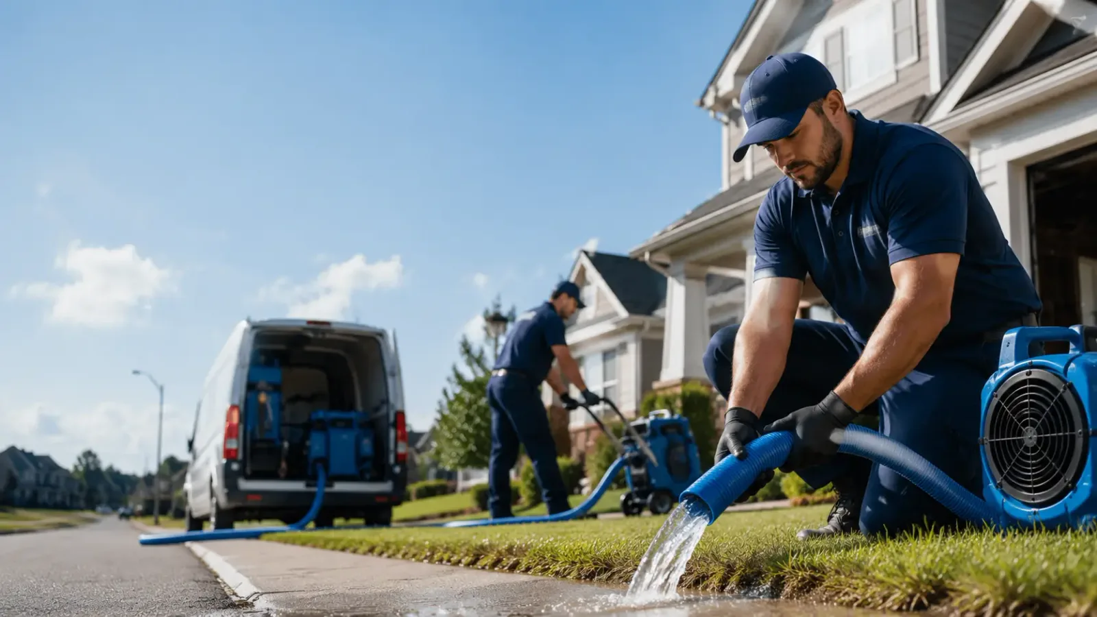 Flood Damage Restoration in Pine Grove, LA